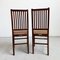 Oak and Cane Dining Chairs by Hans Vollmer for Prag-Rudniker Wickerwork, 1902, Set of 2 7