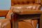 Mahogany & Leather Lounge Armchair by Coja, 1981 17