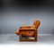 Mahogany & Leather Lounge Armchair by Coja, 1981, Image 13