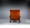 Lounge Chair in Mahogany and Cognac Leather by Coja, 1980s 16