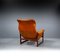 Lounge Chair in Mahogany and Cognac Leather by Coja, 1980s, Image 15