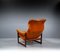 Lounge Chair in Mahogany and Cognac Leather by Coja, 1980s 18
