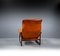 Lounge Chair in Mahogany and Cognac Leather by Coja, 1980s 17