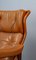 Lounge Chair in Mahogany and Cognac Leather by Coja, 1980s, Image 22