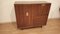 Sideboard in Teak Oak and Brass attributed to Edmondo Palutars for Dassi, 1950s 9