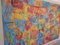 Large Framed Offset Map of the USA Picture by Jasper Johns Museum of Modern Art 1989 6