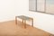 Tavolino in legno, linoleum verde e alluminio di Max Ernst Haefeli per Living Needs, anni '40, Immagine 13