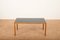 Tavolino in legno, linoleum verde e alluminio di Max Ernst Haefeli per Living Needs, anni '40, Immagine 3
