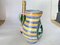 Jarra o jarra de cerámica con color amarillo Bue blanco Gubbio, Italia, años 60, Imagen 9