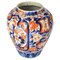 Jarrón Mejii japonés de porcelana festoneada, siglo XIX, Imagen 1