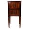 Antique Side Table in Mahogany & Walnut Marquetry, 1860s, Image 1