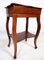 Antique Side Table with Shelf in Mahogany, 1880s 6