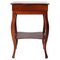 Antique Side Table with Shelf in Mahogany, 1880s, Image 1