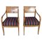 Antique Empire Style Armchairs in Mahogany, 1920s, Set of 2 1