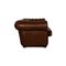 Chesterfield Brown Leather Three Seater Sofa 5