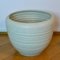 Large Cream White Ceramic Studio Pottery Plant Pots from Mobach 1980s, Set of 4 8