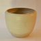 Large Cream White Ceramic Studio Pottery Plant Pots from Mobach 1980s, Set of 4 10