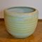 Large Cream White Ceramic Studio Pottery Plant Pots from Mobach 1980s, Set of 4 4