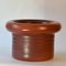 Large Studio Pottery Plant Pot in Deep Red by Piet Knepper for Mobach, 1980s 4