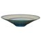 Studio Pottery Fruit Bowl in Blue by Piet Knepper for Mobach, 1990s 1