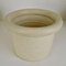 Large Cream Studio Pottery Planters by Piet Knepper for Mobach, 1980s, Set of 2, Image 4