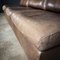 Mid-Century Modular Sofa in Dark Brown Leather, Set of 3, Image 8