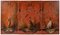 Triptyque Gallant Scenes, Huile sur Toiles, Set de 3 1