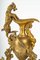 Louis XVI Andirons aus Vergoldeter Bronze, 2er Set 3