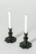 Scandinavian Modern Bronze Candlesticks from GAB, 1930s, Set of 2 3