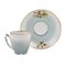 Porcelain Tea Cup and Saucer from J. Jaksch & Co., Riga, 1890s, Set of 2, Image 3