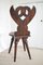 Scandinavian Folk Art Wooden Chair 7
