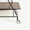 Italian Serving Bar Cart in Wood and Metal by Ico Parisi for MIM Roma, 1960s 13