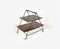 Italian Serving Bar Cart in Wood and Metal by Ico Parisi for MIM Roma, 1960s 8