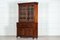 Large Regency Mahogany English Glazed Secretaire Bookcase, 1820s 3