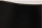 Taburete de bar de cuero negro de Arne Jacobsen para Fritz Hansen, Imagen 9