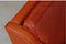 Drei-Sitzer Modell 2323 Sofa aus patiniertem cognacfarbenem Leder von Børge Mogensen für Fredericia 18