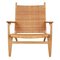 Poltrona CH-27 in quercia di Hans Wegner per Carl Hansen & Son, anni '60, Immagine 1