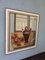 Still Life by the Window, 1950s, Oil on Canvas, Framed, Image 5