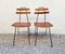 Mid-Century Scandinavian Teak Dining Chairs, Italy, 1960s, Set of 2 4
