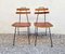 Mid-Century Scandinavian Teak Dining Chairs, Italy, 1960s, Set of 2, Image 4