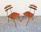 Mid-Century Scandinavian Teak Dining Chairs, Italy, 1960s, Set of 2 1