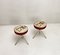 Tabourets Vintage par Sgabelli, 1950s, Set de 2 2