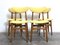 Vintage Italian Dining Chairs, 1960s, Set of 4 3