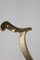 Art Nouveau Clothes Hook from Brass, 1900s, Set of 5, Image 4