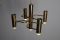 Vintage Brass Chandelier from Leola, Image 5