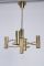 Vintage Brass Chandelier from Leola, Image 1