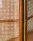 Biombo de tres paneles de bambú y mimbre, años 70, Imagen 3