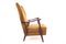 Gelber Vintage Sessel aus Bouclé Stoff, Dänemark, 1960er 7