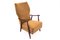 Gelber Vintage Sessel aus Bouclé Stoff, Dänemark, 1960er 2