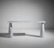 White Marble Eros Console Table by Angelo Mangiarotti for Skipper, 1990s 1